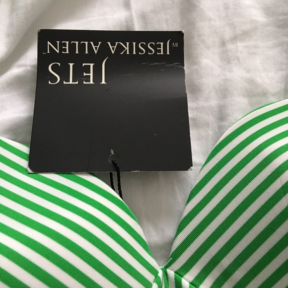 Gorgeous halter Jessika Allen swimsuit. NWT. - Picture 2 of 3